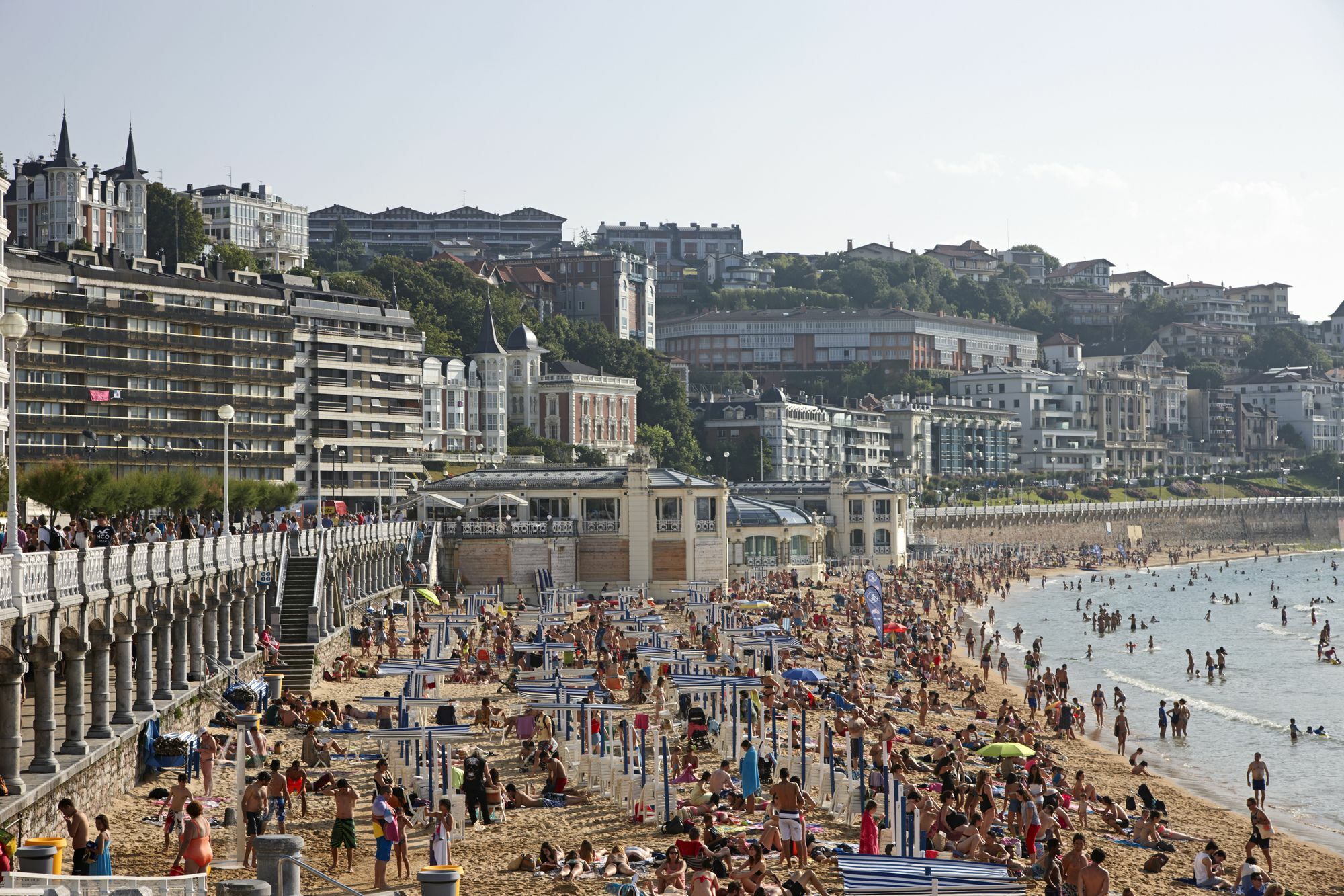 Playa De La Concha 3 Apartment By Feelfree Rentals San Sebastián Eksteriør billede